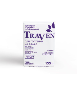Субстрат торфяной «Traven» Для Голубики 100 л