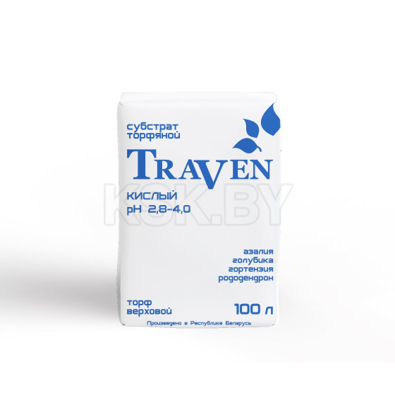 Субстрат торфяной «Traven» Кислый 100 л