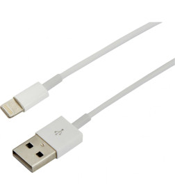 USB кабель для iPhone 5-6-7 моделей шнур 1М белый