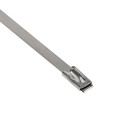 Хомут AISI 304 из нержавеющей стали, 4.6x150 (10 шт.) FlexLock PROxima (plc-fl-tss-304-4.6x150-r) 