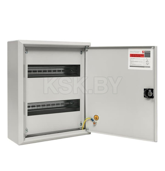 Щит распределительный навесной ЩРН-24 пласт.замок (350х300х120) IP31 EKF PROxima (mb21-24n) 