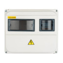 Щит учетно-распределительный ЩУРн-П 1/3 (224х270х110) IP55 EKF Basic (pb-1/3-55-bas) 