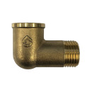 Угольник  1/2" вн/нар, латунь, AV Engineering  (AVE307001) 