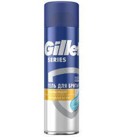 Гель для бритья Gillette SERIES 200мл Миндальное масло