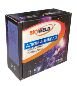 Проволока сварочная по алюминию ER5356 (ALMg5) д.0.8мм (уп 0.5кг) SKYWELD