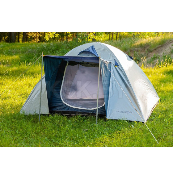 Палатка кемпинговая ACAMPER MONODOME XL blue (4-местная 2500 мм/ст) 210х240х130см