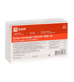 Блок питания 12В DR-15W-12 EKF PROxima