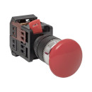 Кнопка AEA-22 красная NO+NC Грибок EKF PROxima (pbn-aea-r) 