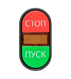 Кнопка APBB-22N "Пуск-Стоп" овальная 220В NO+NC EKF PROxima