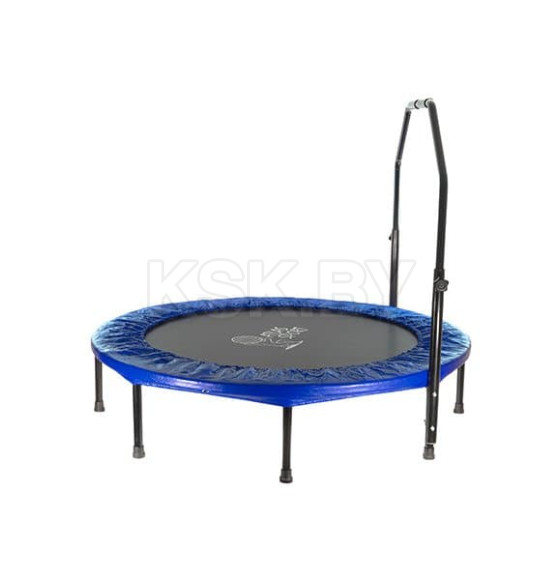 Батут для фитнеса ATLAS SPORT 122 см с ручкой  на пружинах
