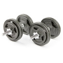 Набор гантелей с железной ручкой HAMMERTONE 2x14кг