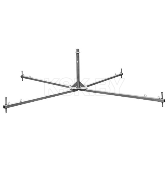Четырехнога для молниеприемной мачты (без бет. oснований) HZ EKF PROxima (lp-0900) 