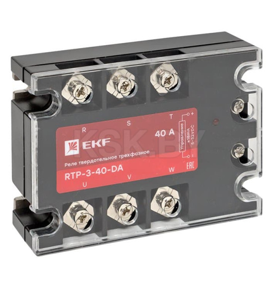 Реле твердотельное трехфазное RTP-40-DA EKF PROxima (rtp-3-40-da) 