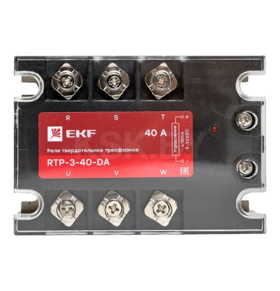 Реле твердотельное трехфазное RTP-40-DA EKF PROxima (rtp-3-40-da) 