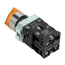 Переключатель BD21 2P c желтой подсветкой 230В NO EKF PROxima (xb2-bk21-y-230) 