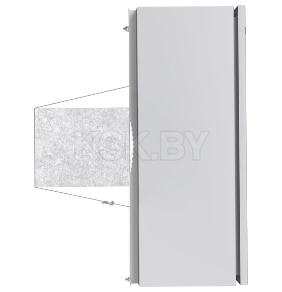 Комплект крепления на столб монтажной полосой (ширина шкафа до 650 мм) EKF Basic (fp-tape-650) 