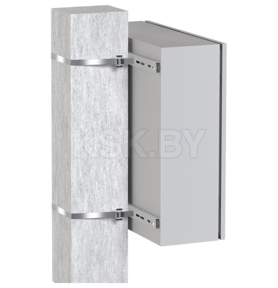 Комплект крепления на столб монтажной полосой (ширина шкафа до 650 мм) EKF Basic (fp-tape-650) 