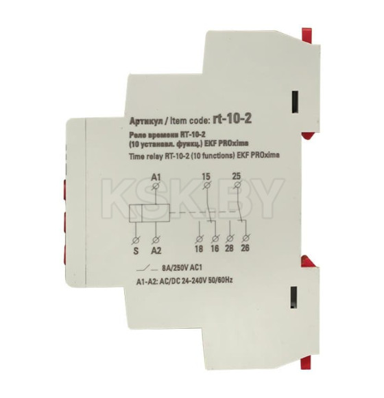 Реле времени (10 устанавл. функц.) RT-10-2 EKF PROxima (rt-10-2) 