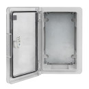 Щит пластиковый с монтажной платой прозр. дверь 300х200х130 мм IP65 EKF PROxima (PBT65MP001) 