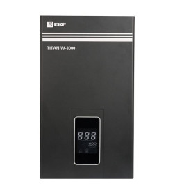 Стабилизатор напряжения настенный TITAN W-3000 EKF PROxima