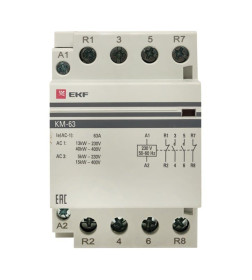 Контактор модульный КМ 63А 2NО+2NC (3 мод.) EKF PROxima