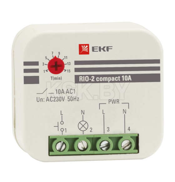 Импульсное реле RIO-2 compact 10А EKF PROxima (rio-2k-10) 