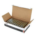 Шина "0" N (6х9мм) 8 отверстий латунь 2 синих угловых изолятора EKF PROxima (sn0-63-08-2) 