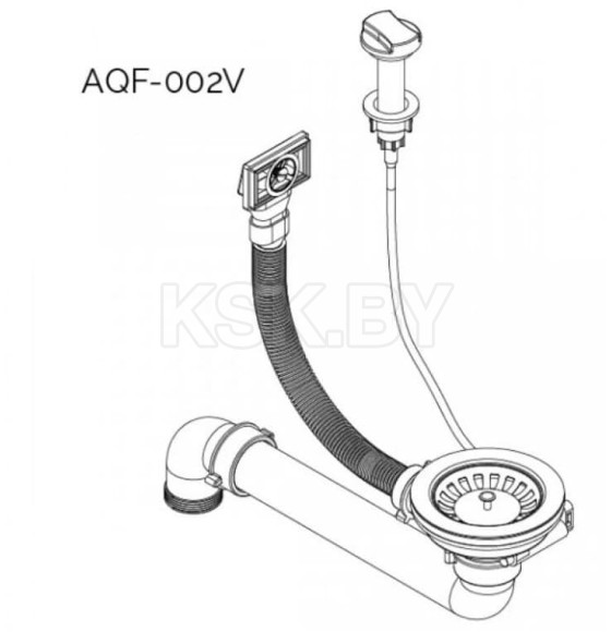 Мойка AquaSanita Tesa SQT 102 601 AW black metallic (SQT 102 601) 