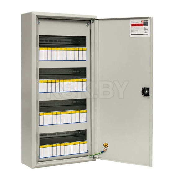 Щит распределительный навесной ЩРН-48 пласт. замок (610х300х120) IP31 EKF PROxima (mb21-48n) 