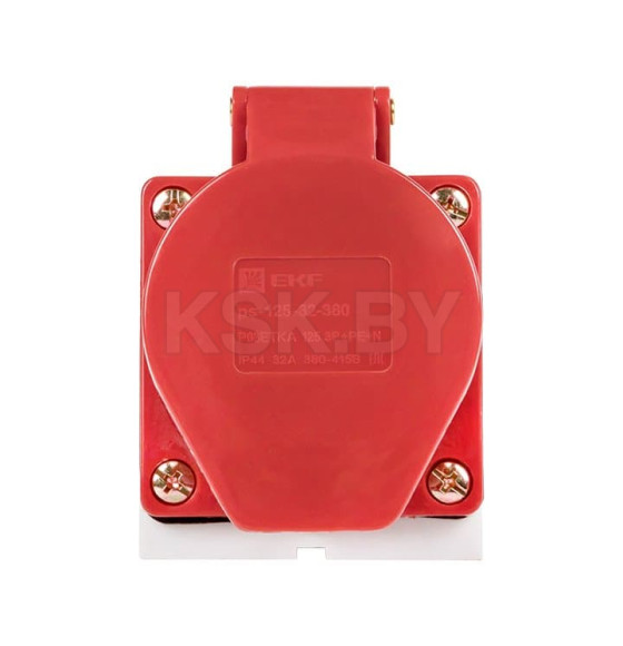 Розетка стационарная наружная 125 3Р+РЕ+N 32А 380В IP44 EKF PROxima (ps-125-32-380) 