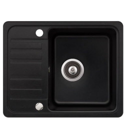 Мойка AquaSanita Notus SQ 102 601 AW black metallic