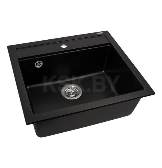 Мойка AquaSanita Quadro SQQ 100 601 W black metallic (SQQ 100 601) 