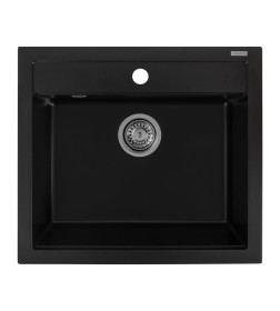 Мойка AquaSanita Quadro SQQ 100 601 W black metallic