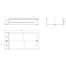 Лоток неперфорированный 80х500х3000-1,0 мм EKF (L8050000) 