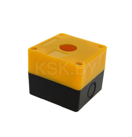 Корпус КП101 пластиковый 1 кнопка желтый EKF PROxima (cpb-101-o) 