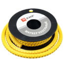 Маркер кабельный 4,0 мм2 "A" (500 шт.) (ЕС-2) EKF PROxima (plc-KM-4-A) 