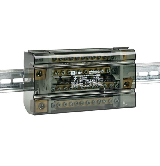 Блок распределительный (кросс-модуль) 160A (4x12) EKF PROxima (db-160-4x12) 