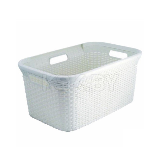 Корзина для глаженного Laundry basket 45L, Кремовый Curver 187492 (187492)