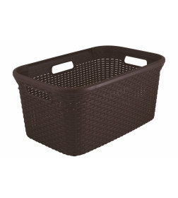 Корзина для глаженного Laundry basket 45L, Тёмно коричневый Curver 187493