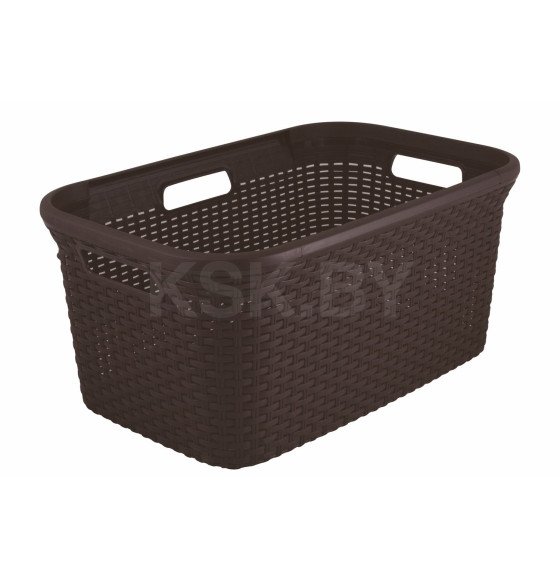 Корзина для глаженного Laundry basket 45L, Тёмно коричневый Curver 187493 (187493) 