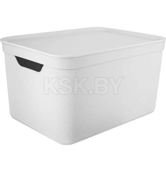 Корзина с крышкой JIVE DECO Box 16л, белый Rotho 1052301023 (1052301023) 