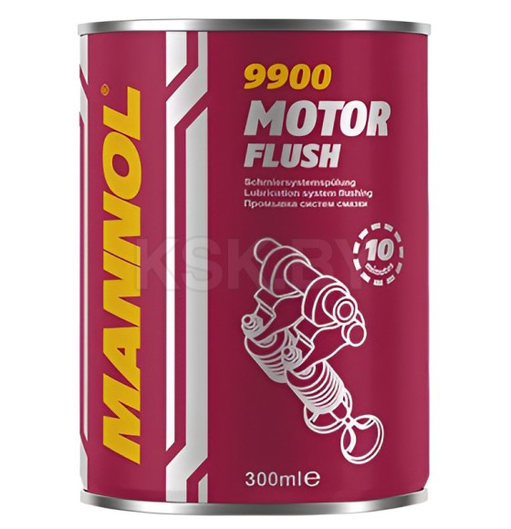 10 минутная промывка масляной системы MANNOL Motor Flush 300мл.  (9900) 