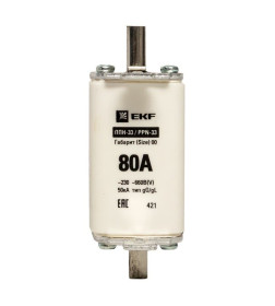 Плавкая вставка ППН-33 160/ 80А габарит 00 EKF PROxima