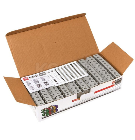 Колодка клеммная JXB-16/35 серая EKF PROxima (plc-jxb-16/35gy) 