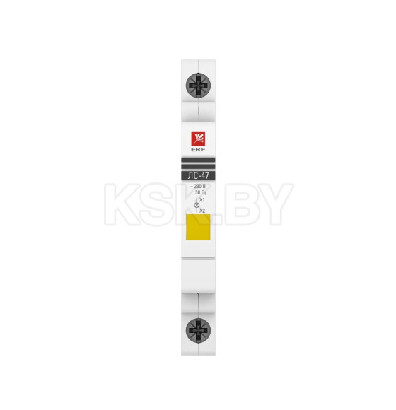 Лампа сигнальная ЛС-47 (желтая) EKF PROxima (mdla-47-y-pro) 