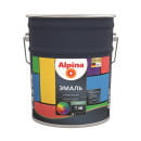 Эмаль алкидн. Alpina Эмаль универсальная База1, шелковисто-матовая (белая) 9 л / 11,25 кг (948104865) 
