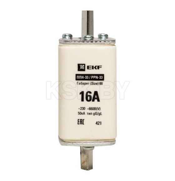 Плавкая вставка ППН-33 160/ 6А габарит 00 EKF PROxima (fus-33/160/6) 