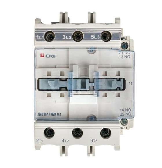 Контактор КМЭ малогабаритный 95А 36В NO+NC EKF PROxima (ctr-s-95-36) 