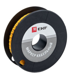 Маркер кабельный 4,0 мм2 "C" (500 шт.) (ЕС-2) EKF PROxima