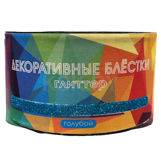 Декоративные блёстки Vimala Глиттер (голубой) 50г